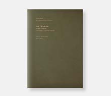 Paper love Earth-Tone Notebook